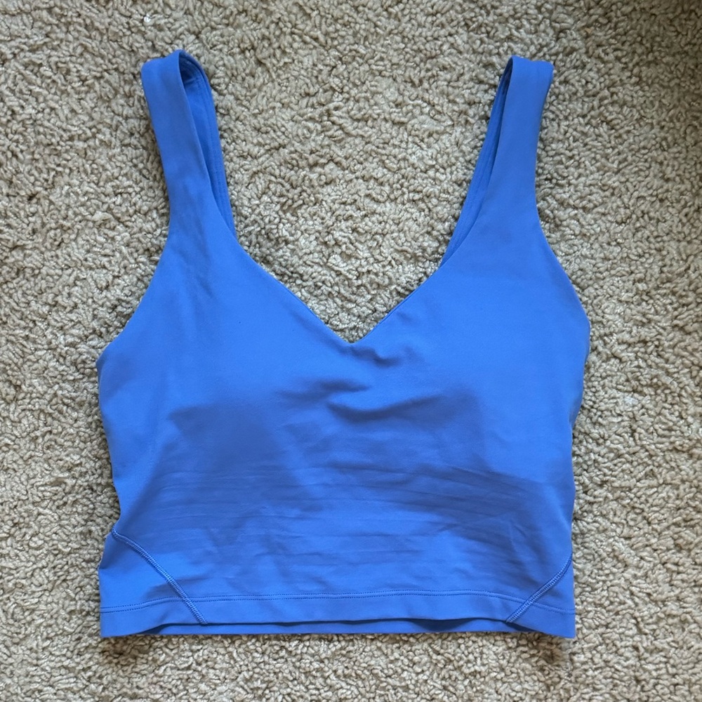 LULULEMON align tank wild indigo size 4